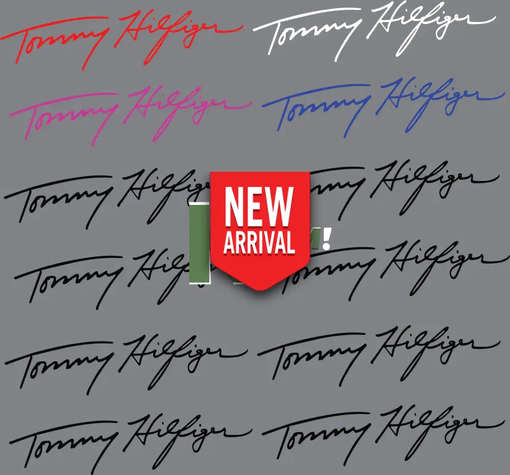 12 X Tommy VARIATIONS IRON ON HEAT TRANSFER SPORT