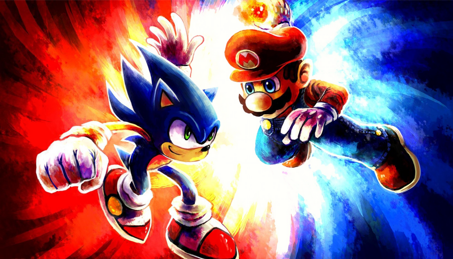 Sublimation prints for Mugs 11oz ready to press (Sonic 3 )