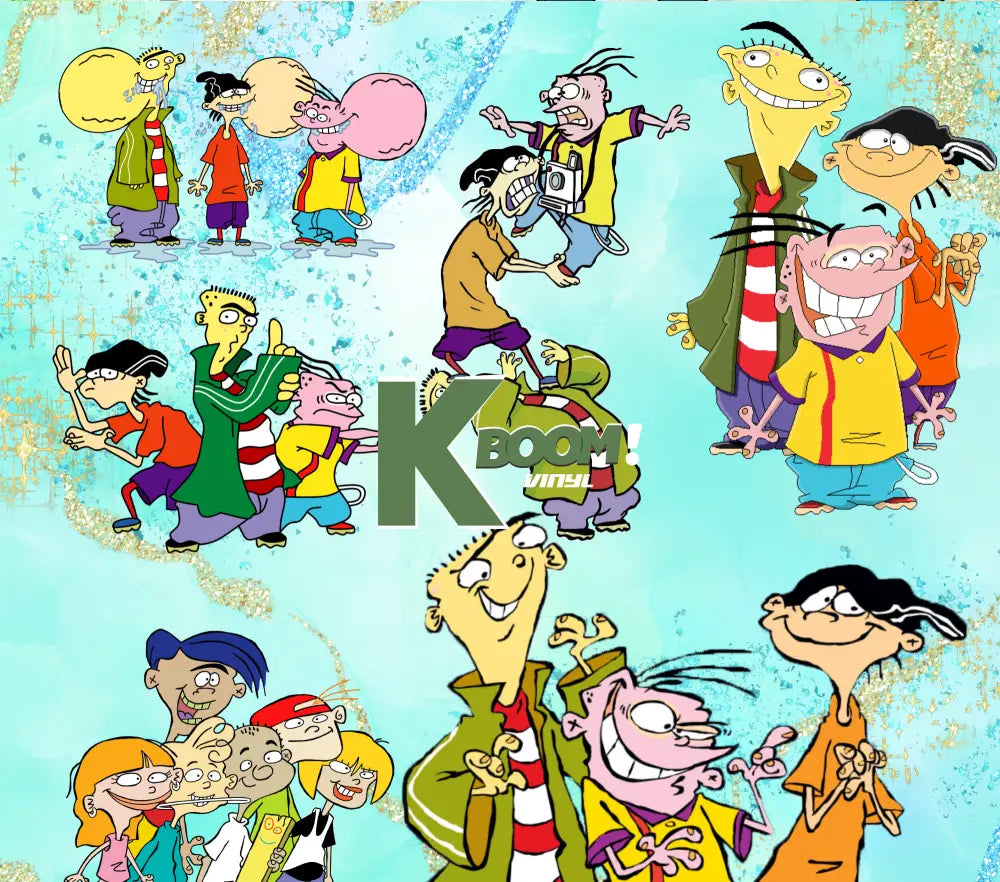 20 Oz Skinny Tumblers 90s cartoon design 1 41 image to choice from 17