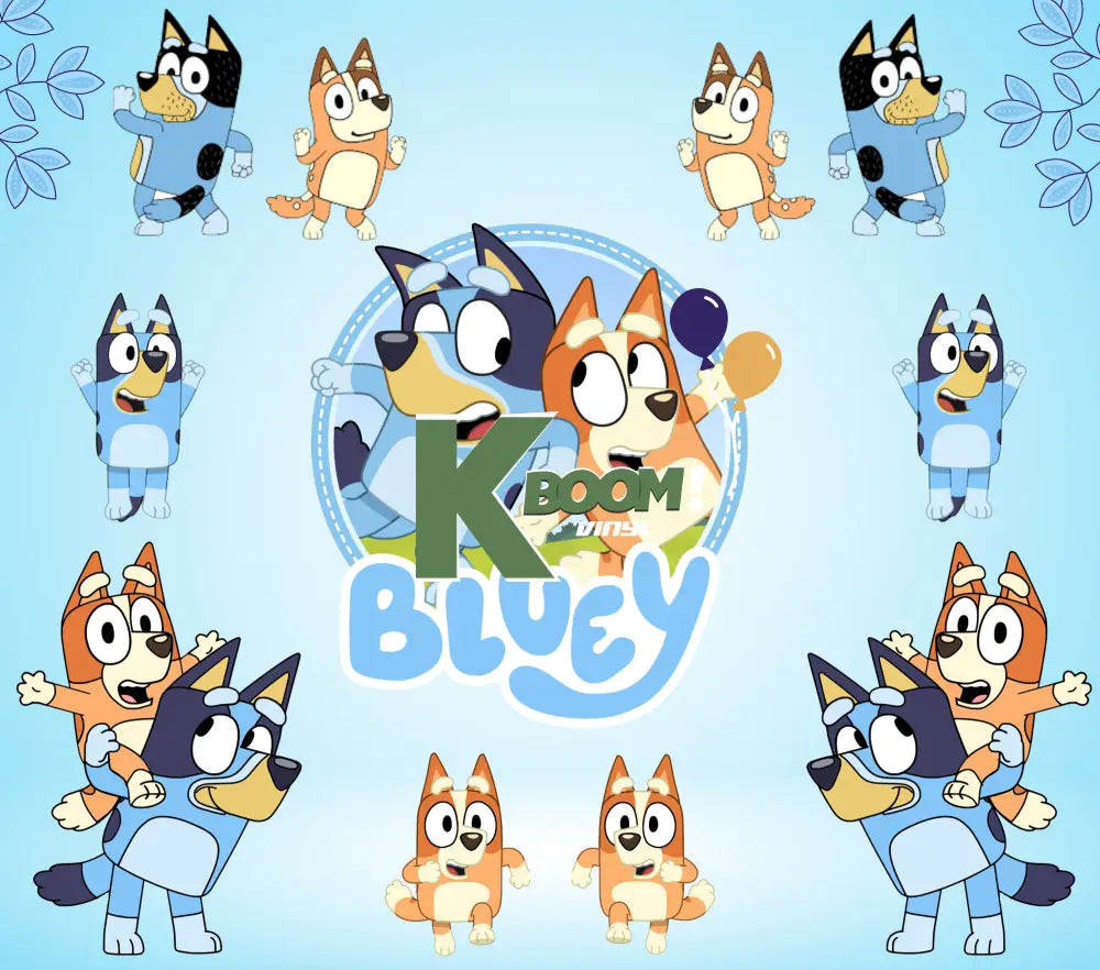 20 Oz Skinny Tumblers Bluey designs 26 image to choice from 14