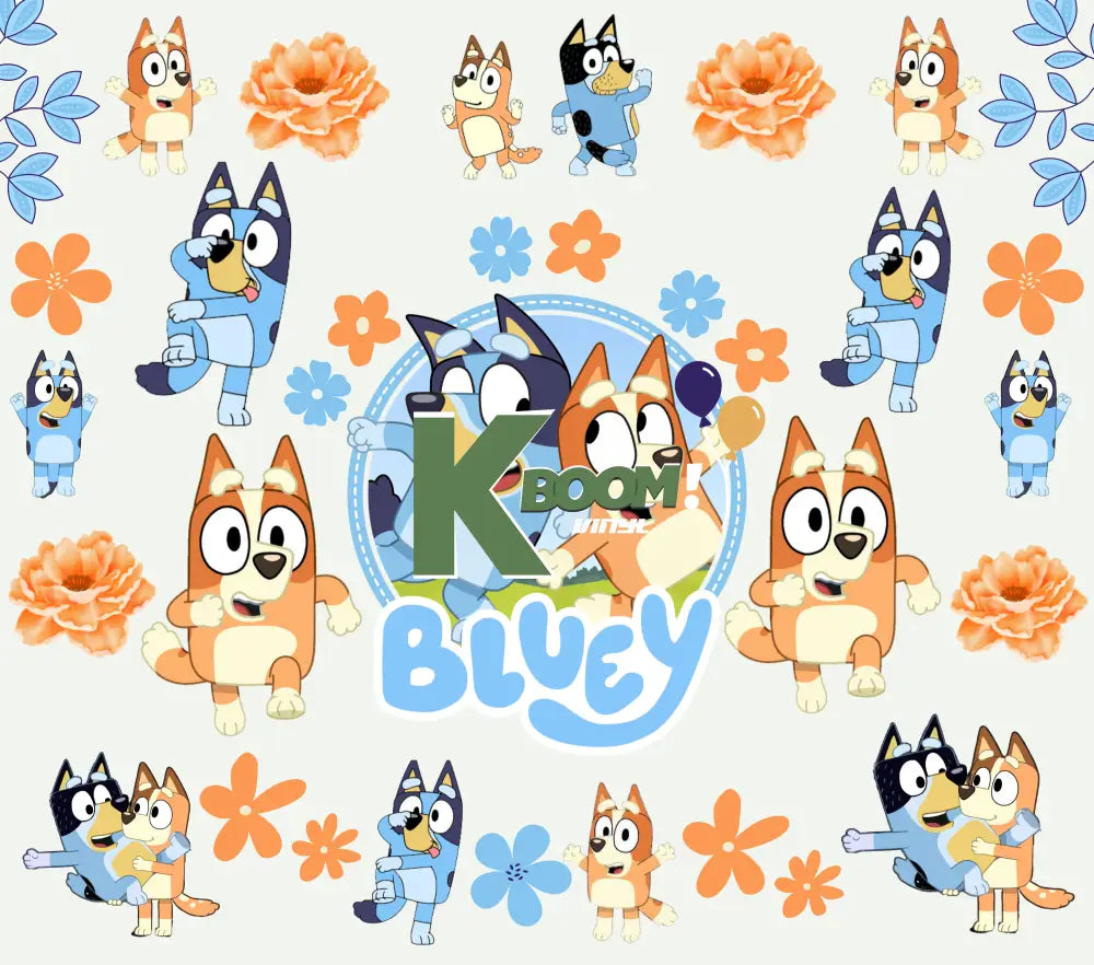 20 Oz Skinny Tumblers Bluey designs 26 image to choice from 3