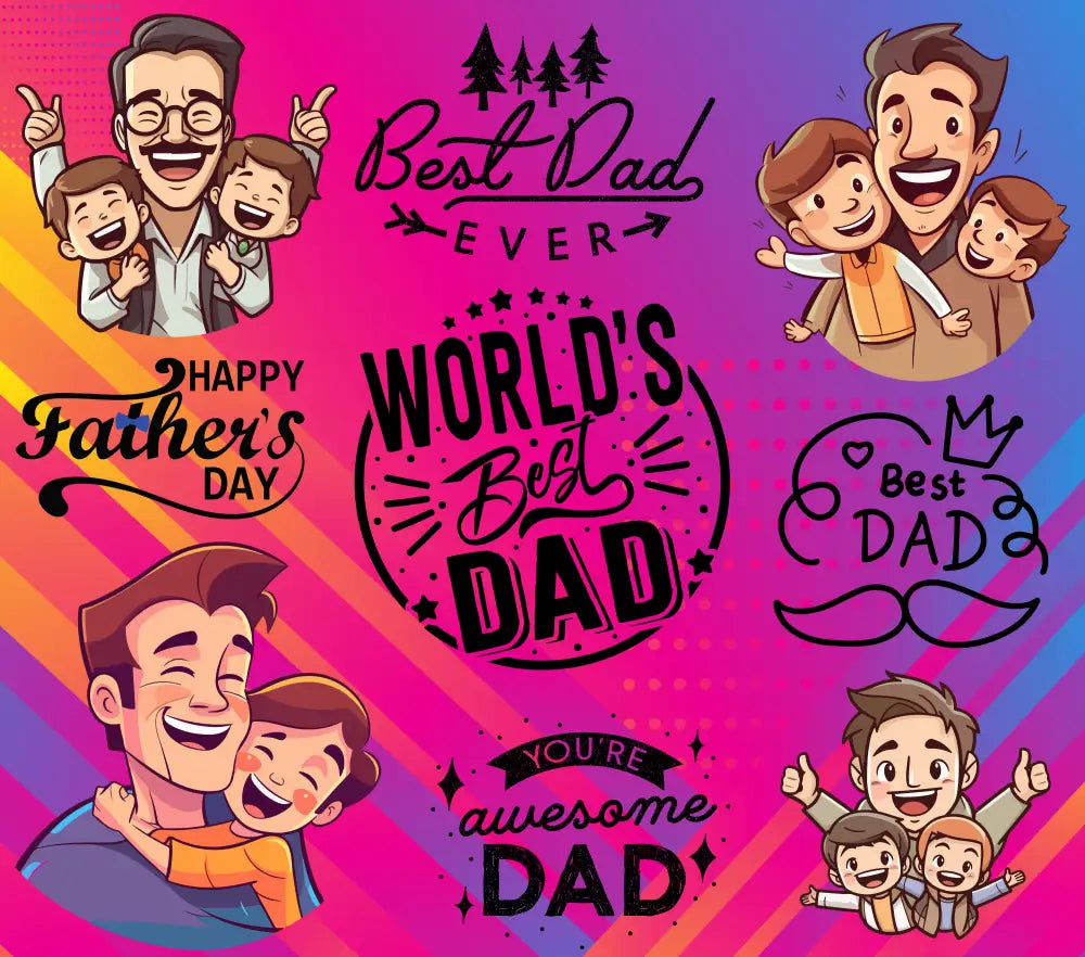 20 Oz Skinny Tumblers Father Day 1 design 38 images to choice from 12