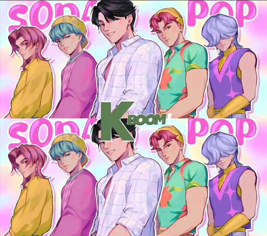 20 Oz Skinny Tumblers Kpop design 2 16 images to choice from 2