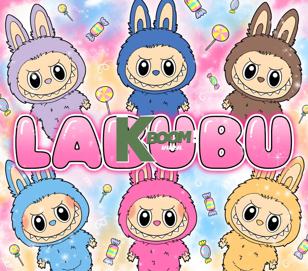 20 Oz Skinny Tumblers Labubu design 10 images to choice from