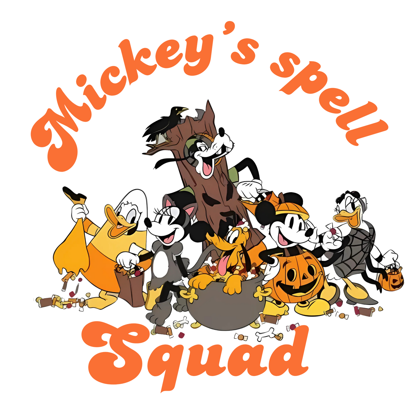 Iron On DTF Transfers For T-Shirt Clothes about 15cm Kids size Mickey mouse 1- 26