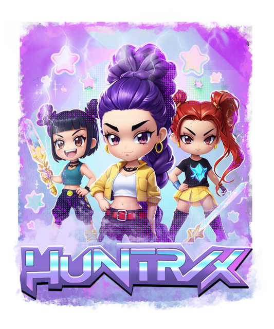 Iron On DTF Transfers For T-Shirt Clothes about 20cm 5 to choice from