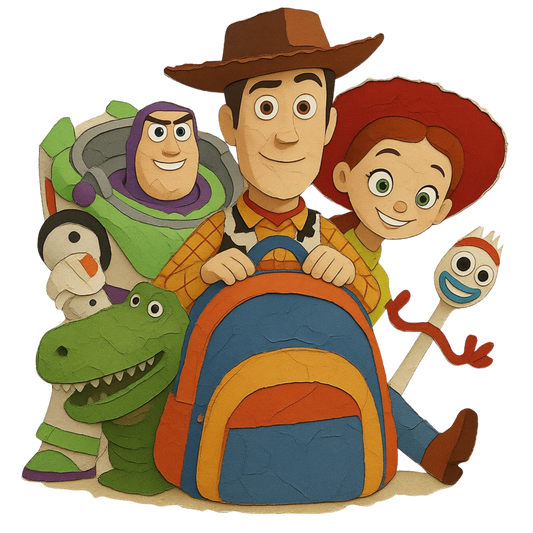 Iron On DTF Transfers For T-Shirt Clothes about 22cm 10 to choice from Toy Story 5