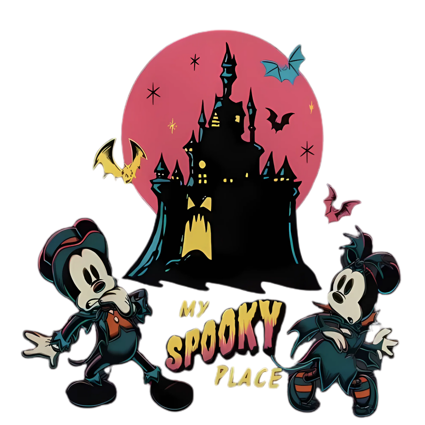 Iron On DTF Transfers For T-Shirt Clothes about 15cm Kids size Mickey mouse 2 1 - 26