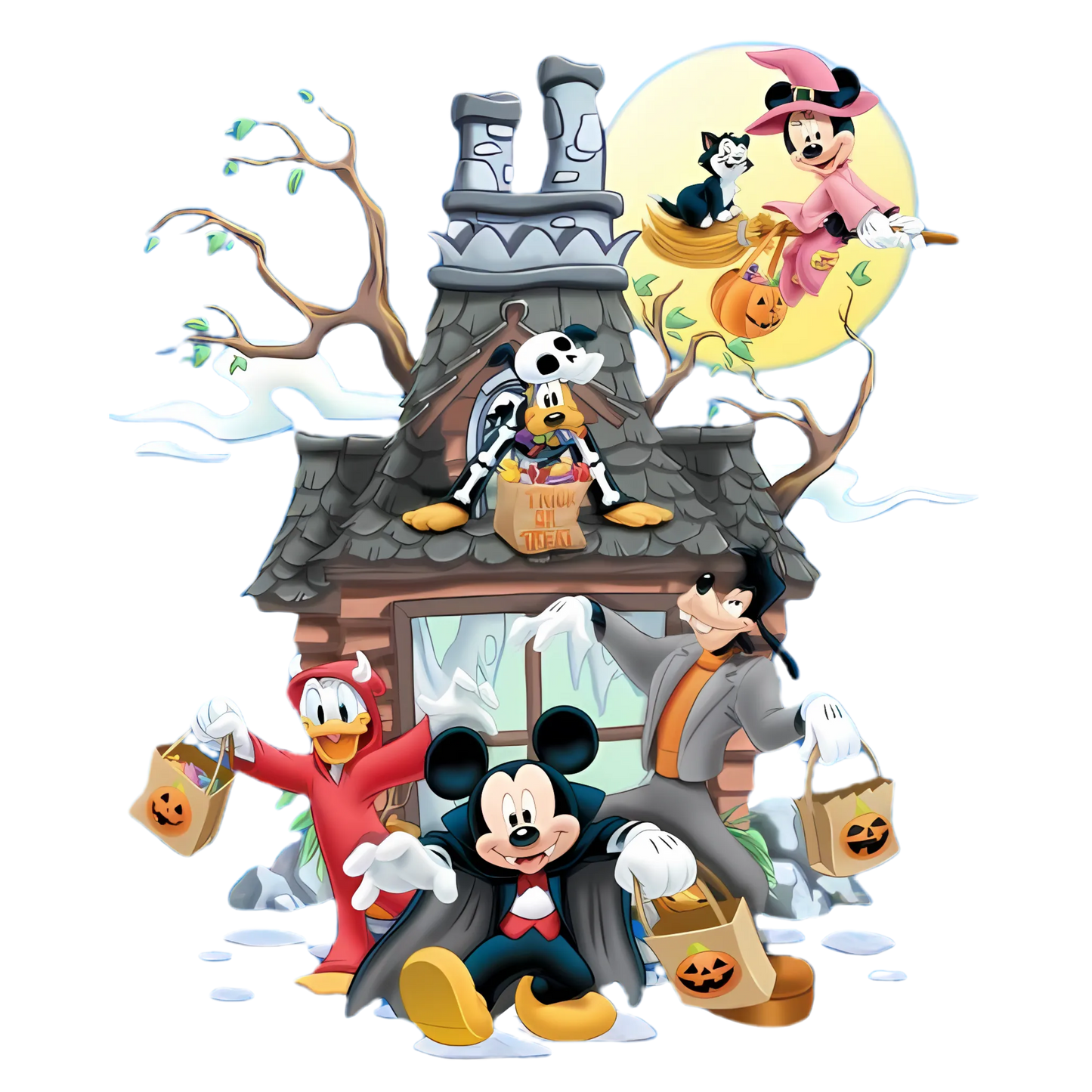 Iron On DTF Transfers For T-Shirt Clothes about 15cm Kids size Mickey mouse 2 1 - 26