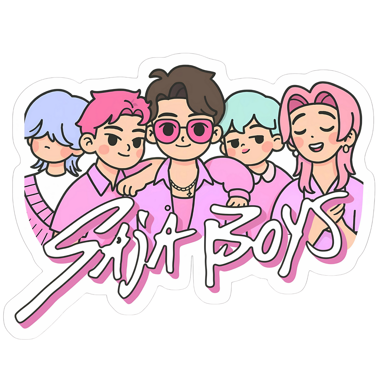 Iron On DTF Transfers For T-Shirt Clothes about 20cm 5 to choice from