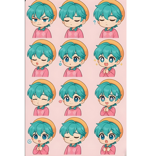 Iron On DTF Transfers For T-Shirt Clothes about 20cm 5 to choice from