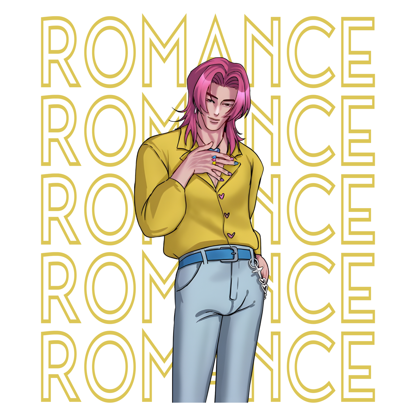 Iron On DTF Transfers For T-Shirt Clothes about 20cm 5 to choice from