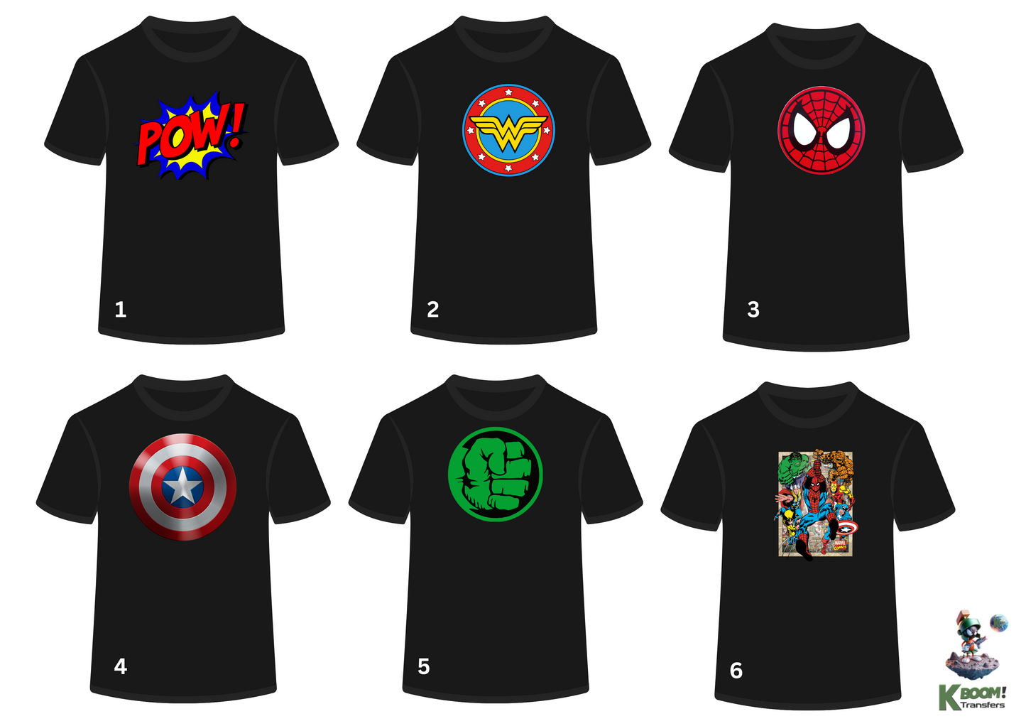 Kids jb wear Black T-Shirt + Front Print image 1 to 6