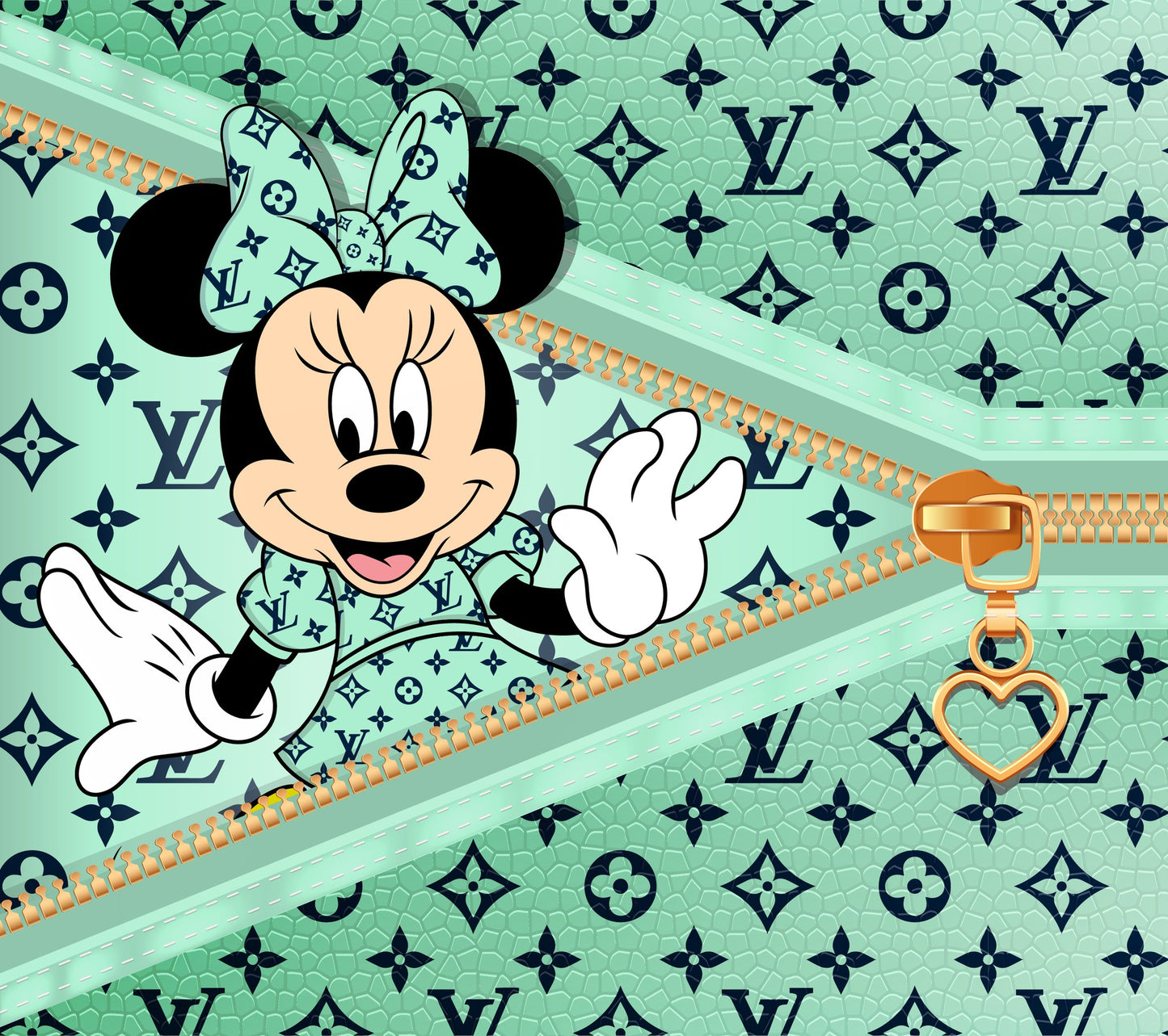 20 Oz Skinny Tumblers LV Minnie design 47 image to choice from