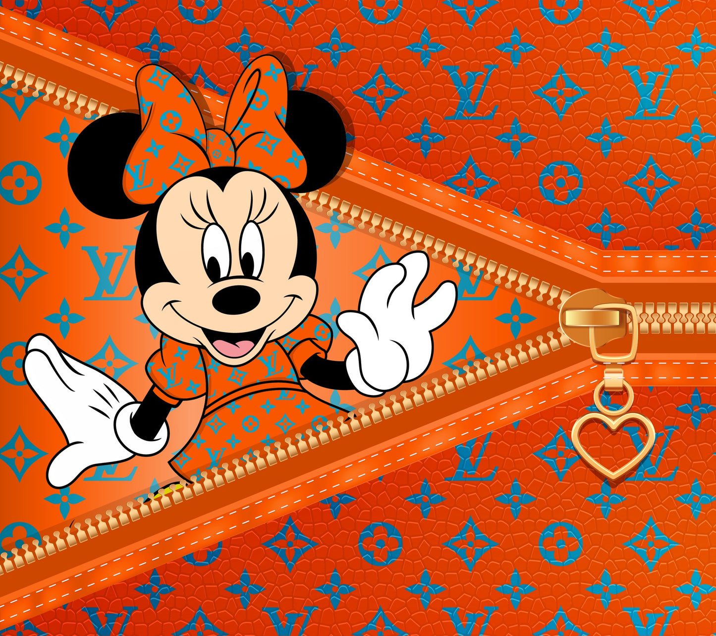 20 Oz Skinny Tumblers LV Minnie design 47 image to choice from