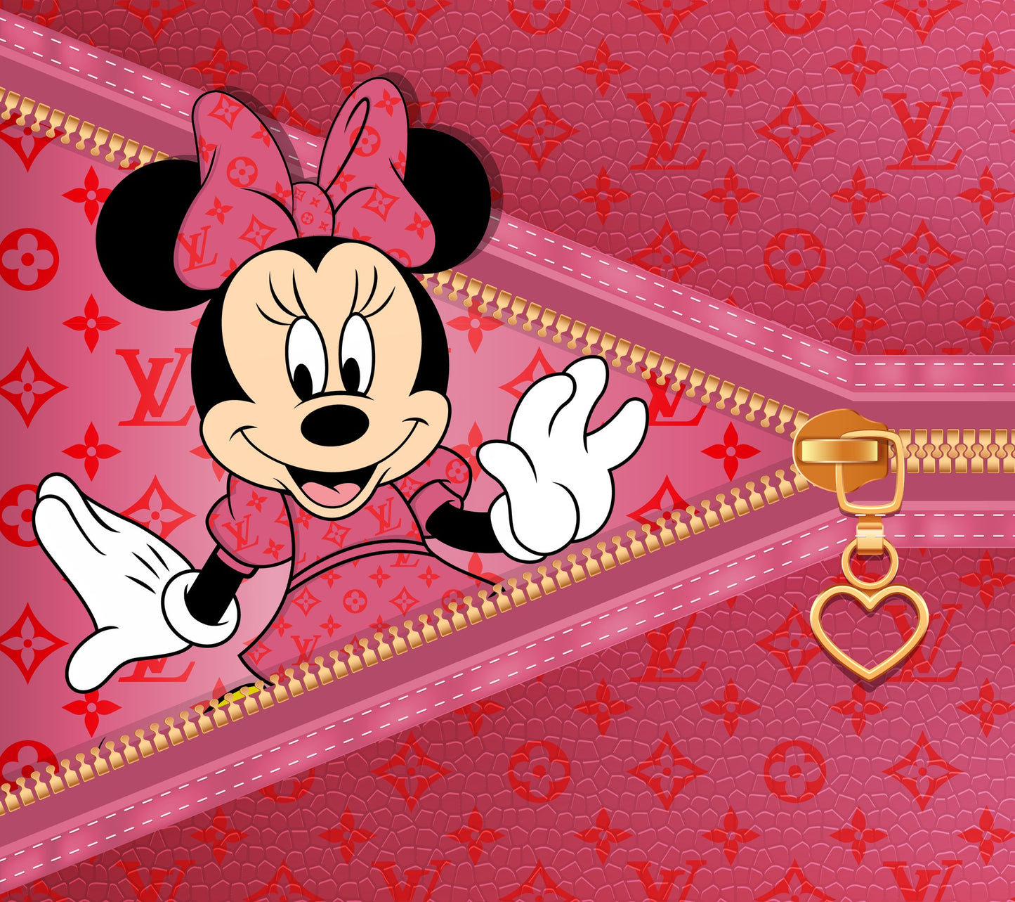 20 Oz Skinny Tumblers LV Minnie design 47 image to choice from