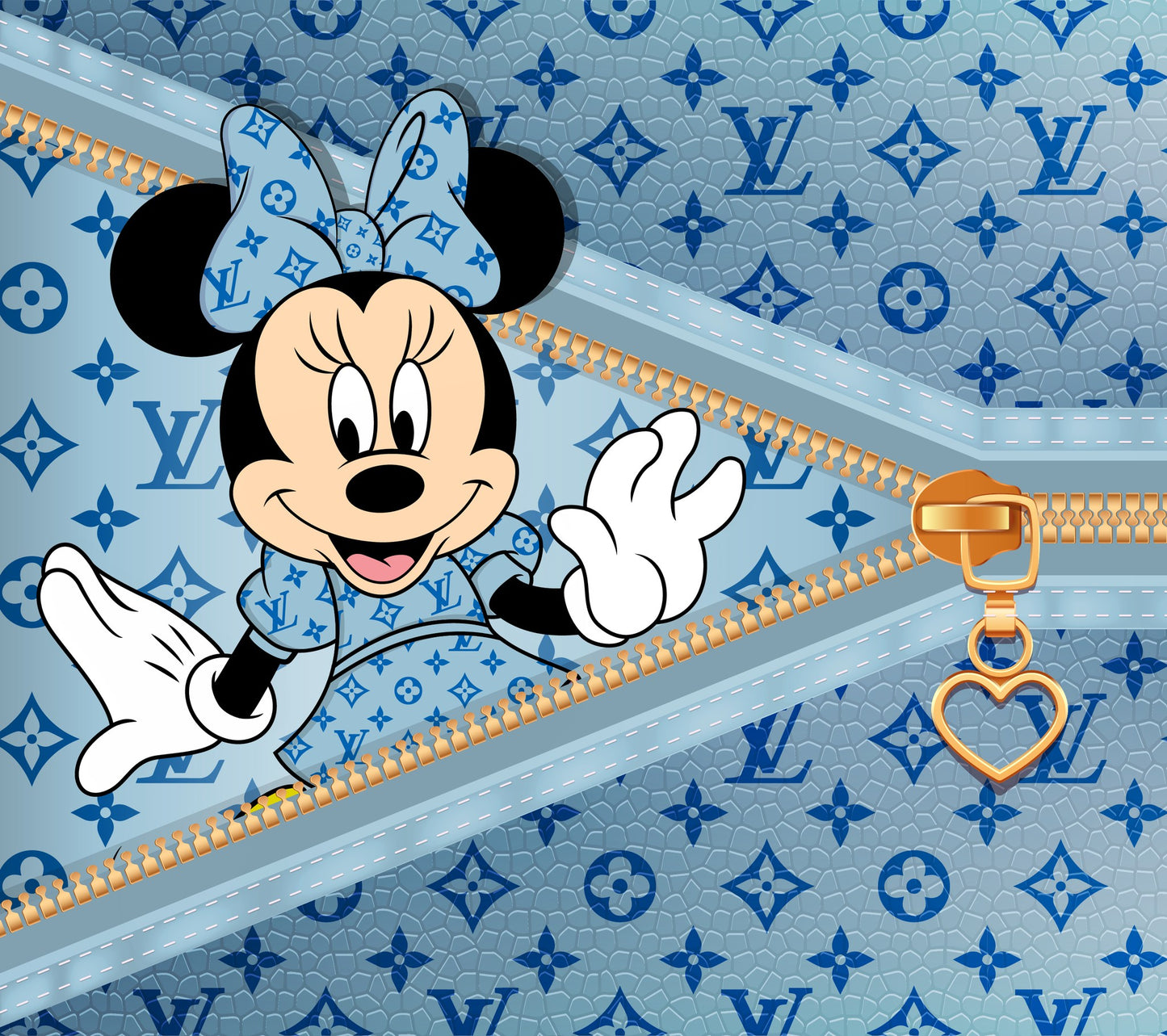 20 Oz Skinny Tumblers LV Minnie design 47 image to choice from