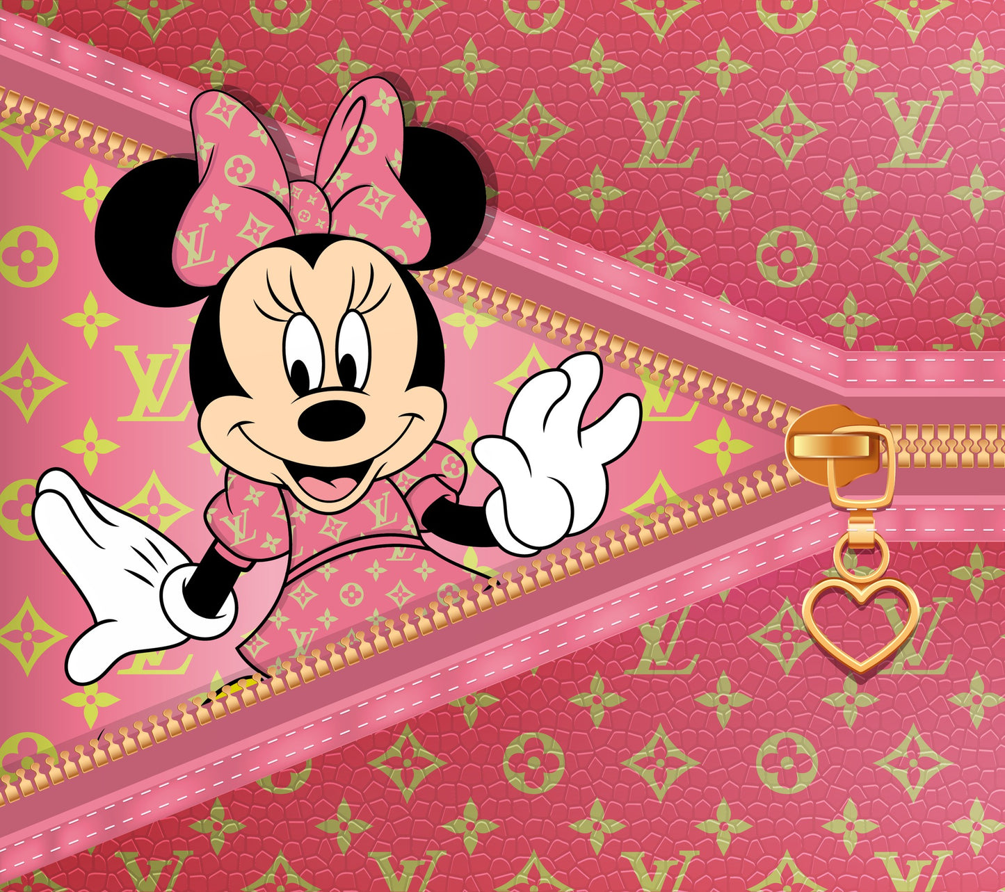 20 Oz Skinny Tumblers LV Minnie design 47 image to choice from