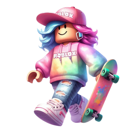 Iron On DTF Transfers For T-Shirt Clothes about 20cm 8 to choice from Roblox 1