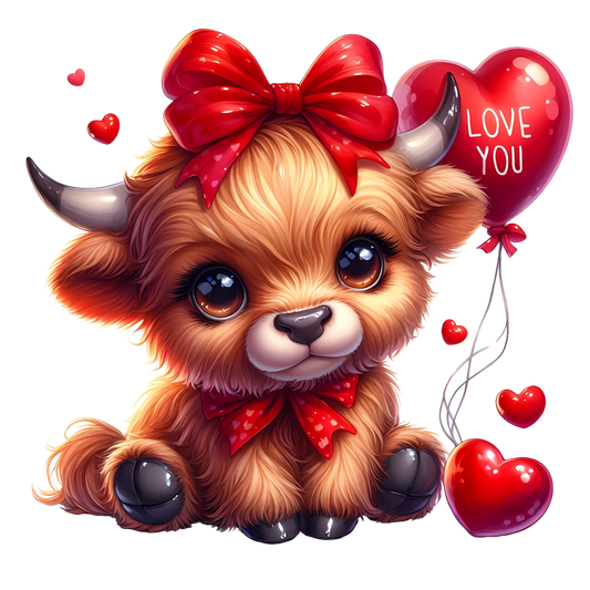 Iron On DTF Transfers For T-Shirt Clothes about 22cm 10 to choice from Valentines