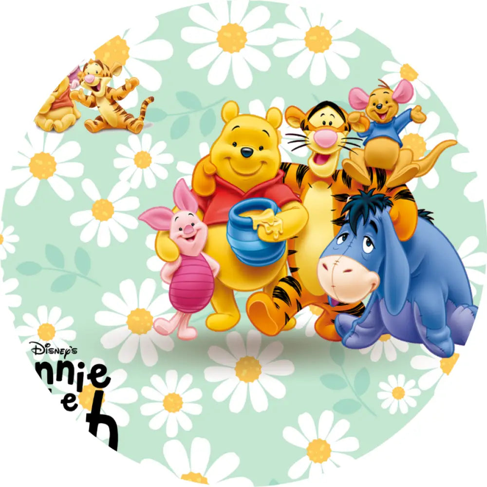 Car Coaster 6 per page Pooh design 18 images to choice from 13