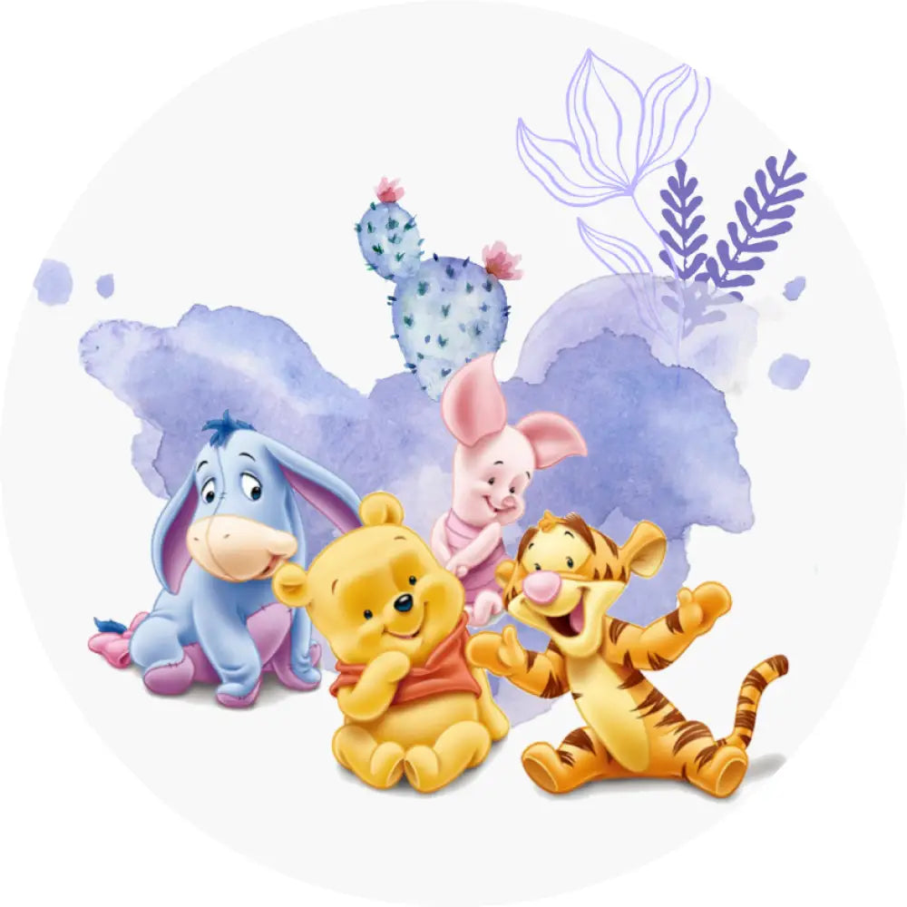 Car Coaster 6 per page Pooh design 18 images to choice from 14