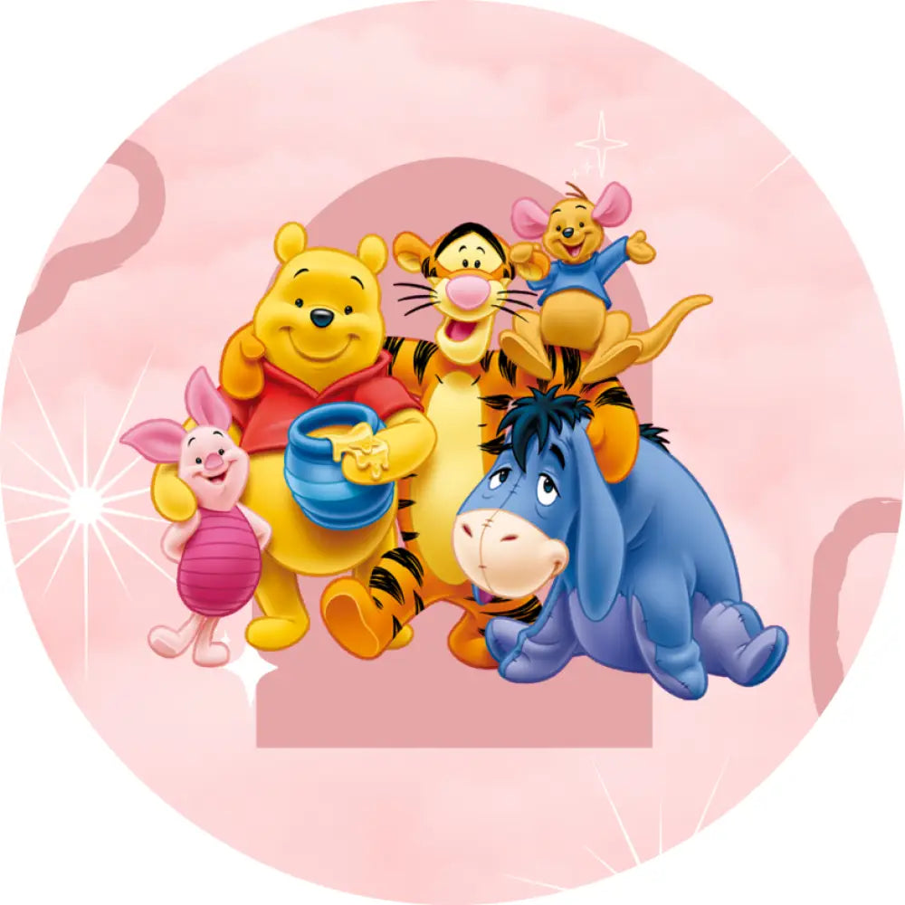 Car Coaster 6 per page Pooh design 18 images to choice from 15