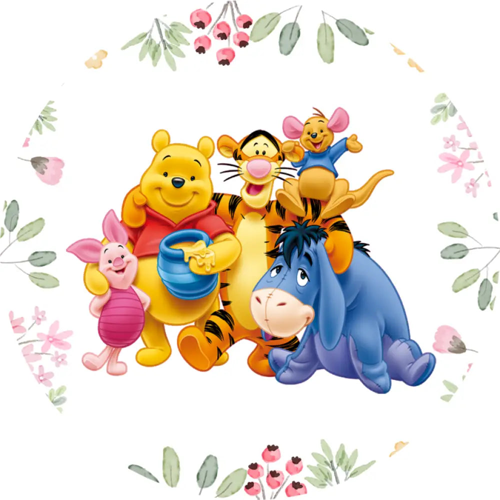 Car Coaster 6 per page Pooh design 18 images to choice from 17