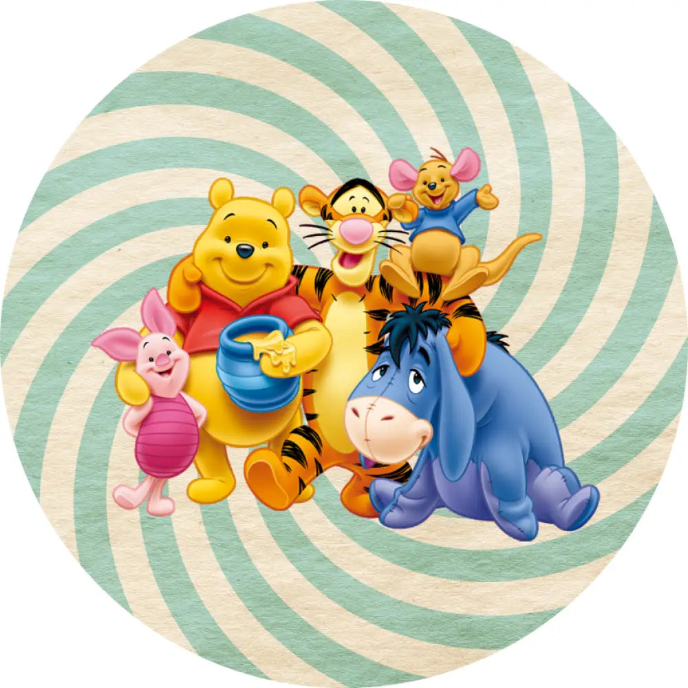Car Coaster 6 per page Pooh design 18 images to choice from 6