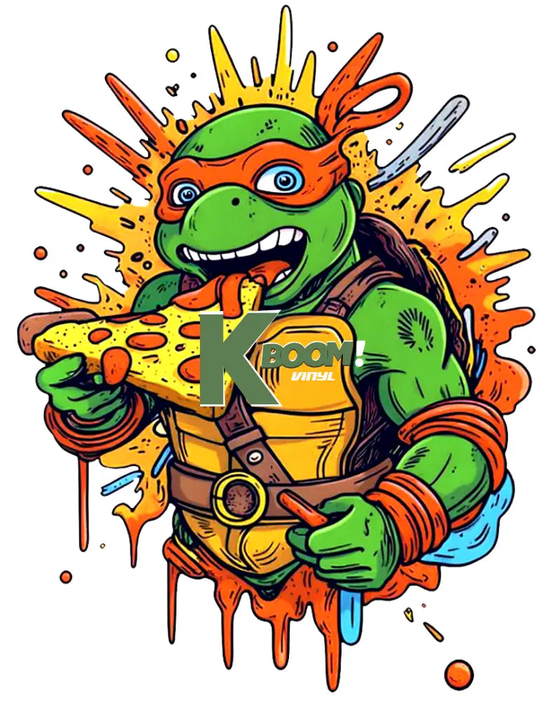 DTF Prints RTP Ninja Turtle