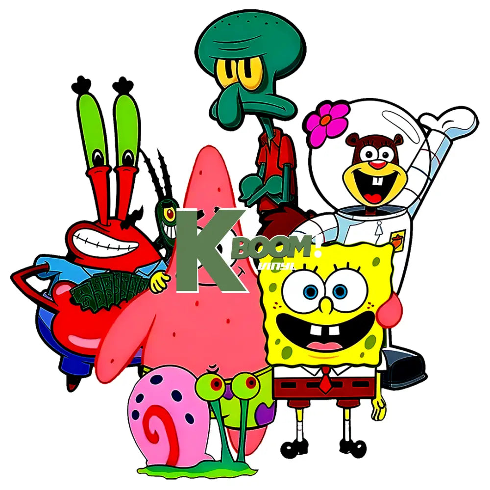 DTF Prints RTP Spongbob