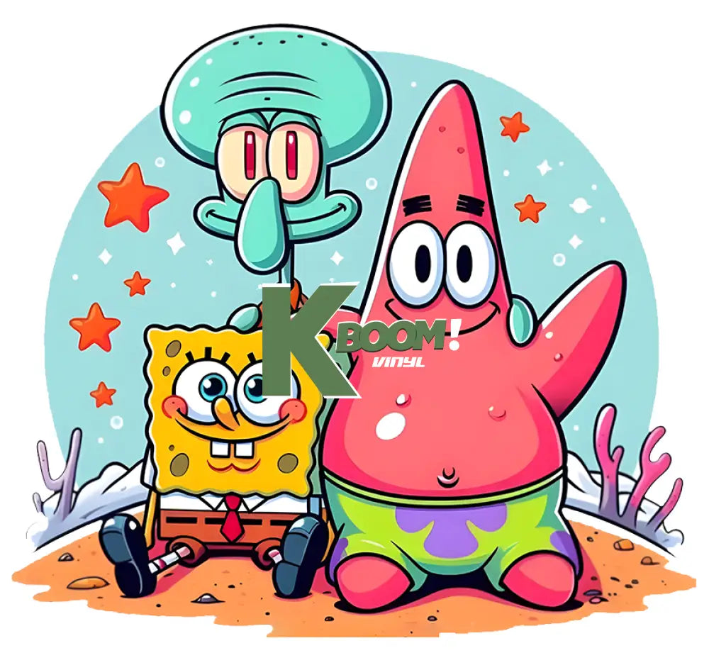 DTF Prints RTP Spongbob