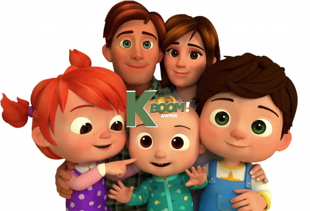 Iron On DTF Transfers For T-Shirt Clothes about 15cm Cocomelon 1 DTF Transfers