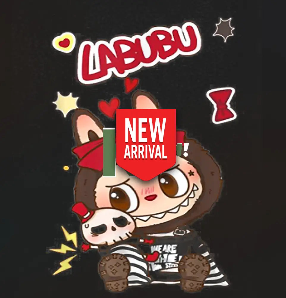 Iron On DTF Transfers For T Shirt Clothes about 15cm Kids size labubu 24 DTF Transfers