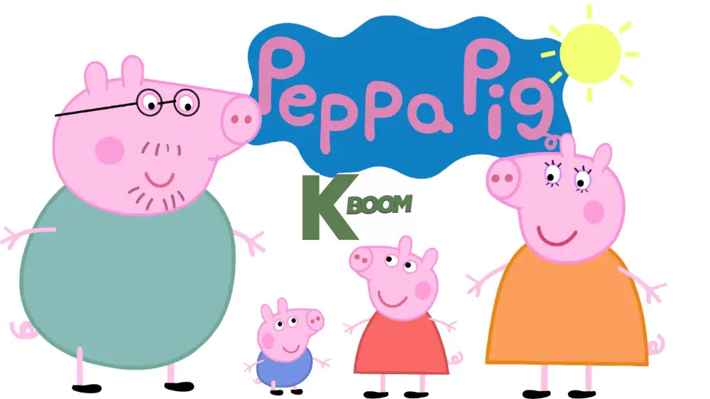 Iron On DTF Transfers For T-Shirt Clothes about 15cm Pappa pig 1 DTF Transfers