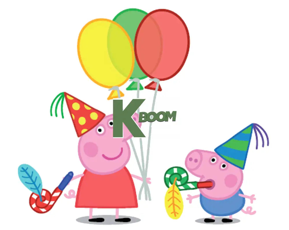 Iron On DTF Transfers For T-Shirt Clothes about 15cm Pappa pig 4 DTF Transfers