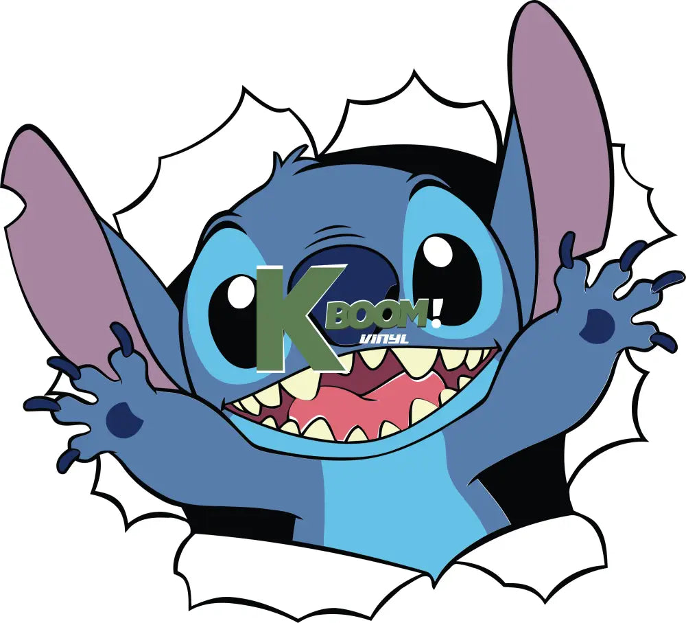 Iron On DTF Transfers For T-Shirt Clothes about 20cm Stitch 2 DTF Transfers