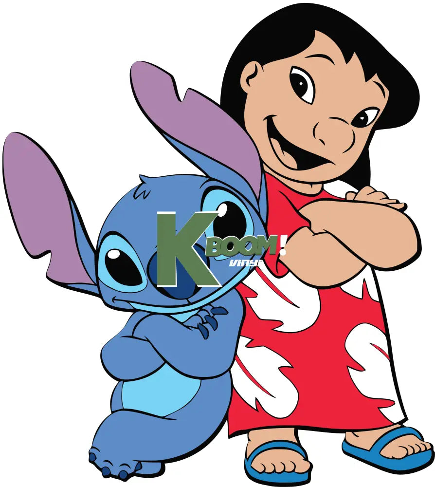 Iron On DTF Transfers For T-Shirt Clothes about 20cm Stitch 3 DTF Transfers