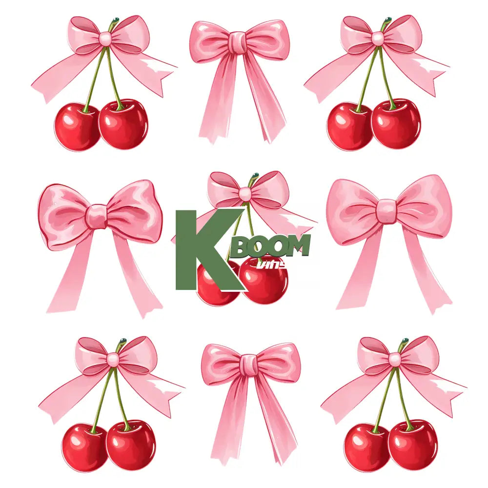 Iron On DTF Transfers For T-Shirt Clothes about 25cm Bows DTF Transfers