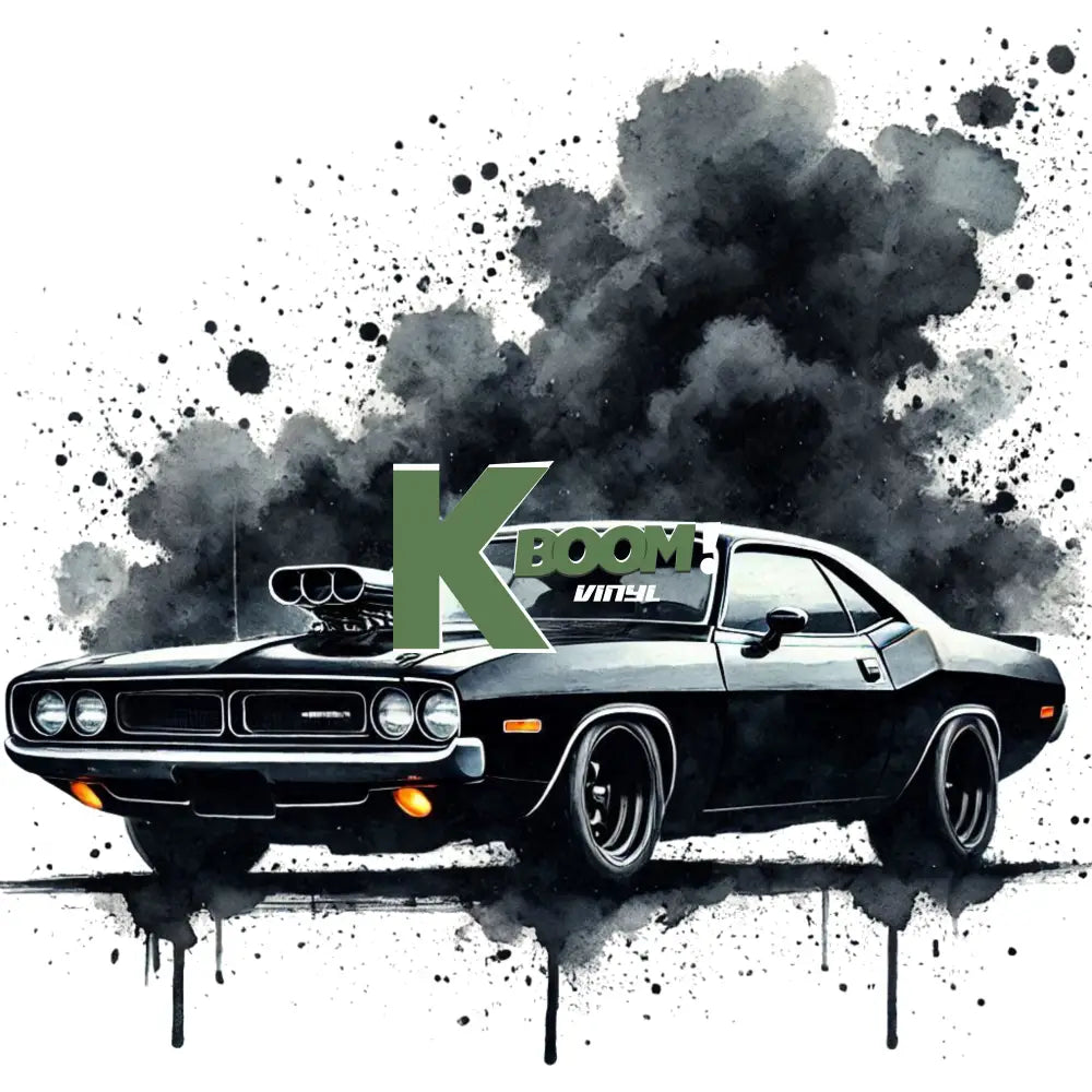 Iron On DTF Transfers For T-Shirt Clothes about 25cm cars 5 DTF Transfers