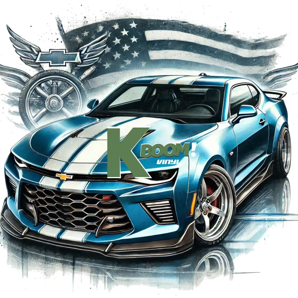 Iron On DTF Transfers For T-Shirt Clothes about 25cm cars 6 DTF Transfers