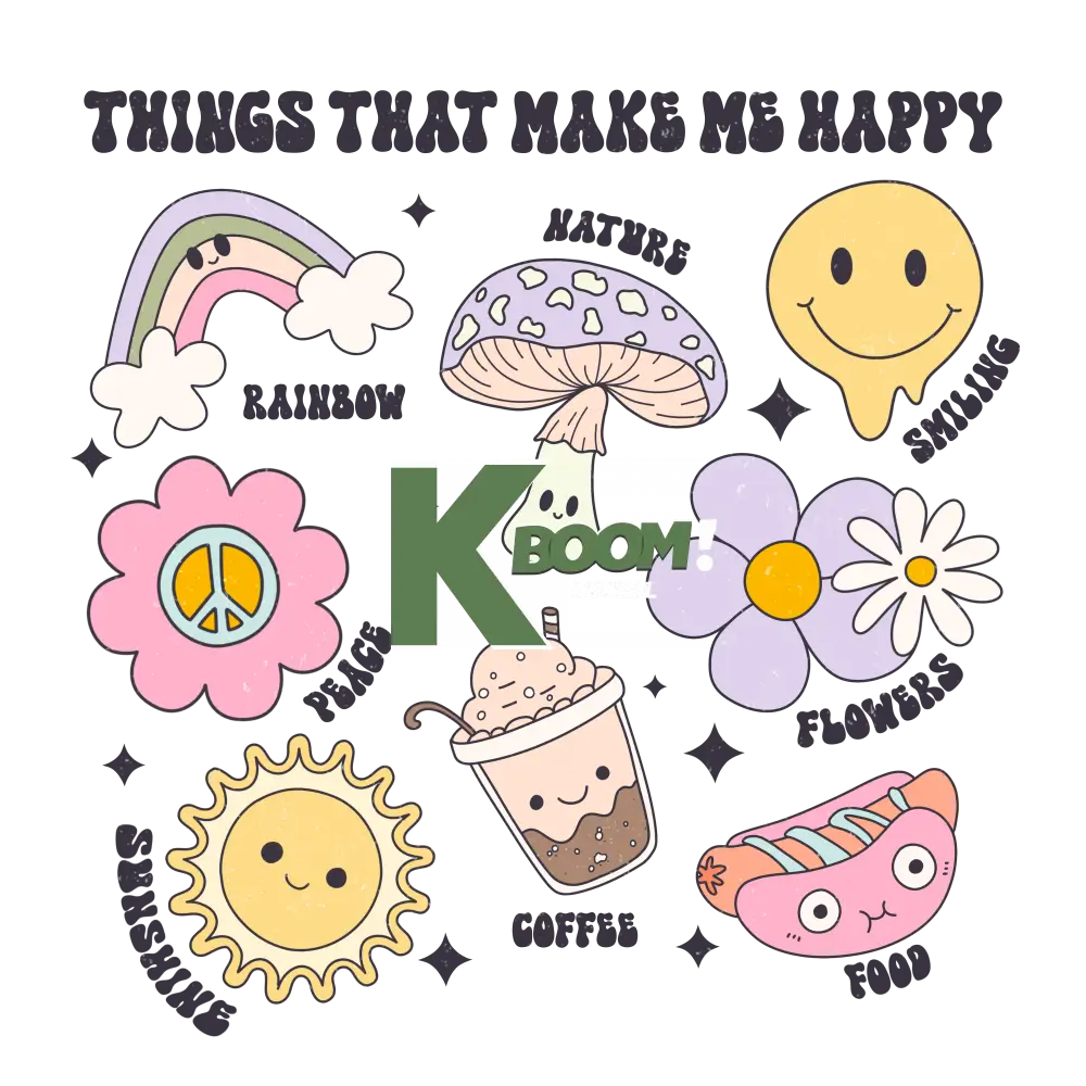 Iron On DTF Transfers For T-Shirt Clothes about 25cm Mental Health 4 DTF Transfers
