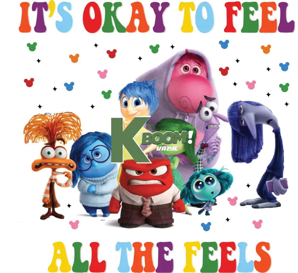 Iron On DTF Transfers inside out 22cm each logo For T-Shirt DTF Transfers