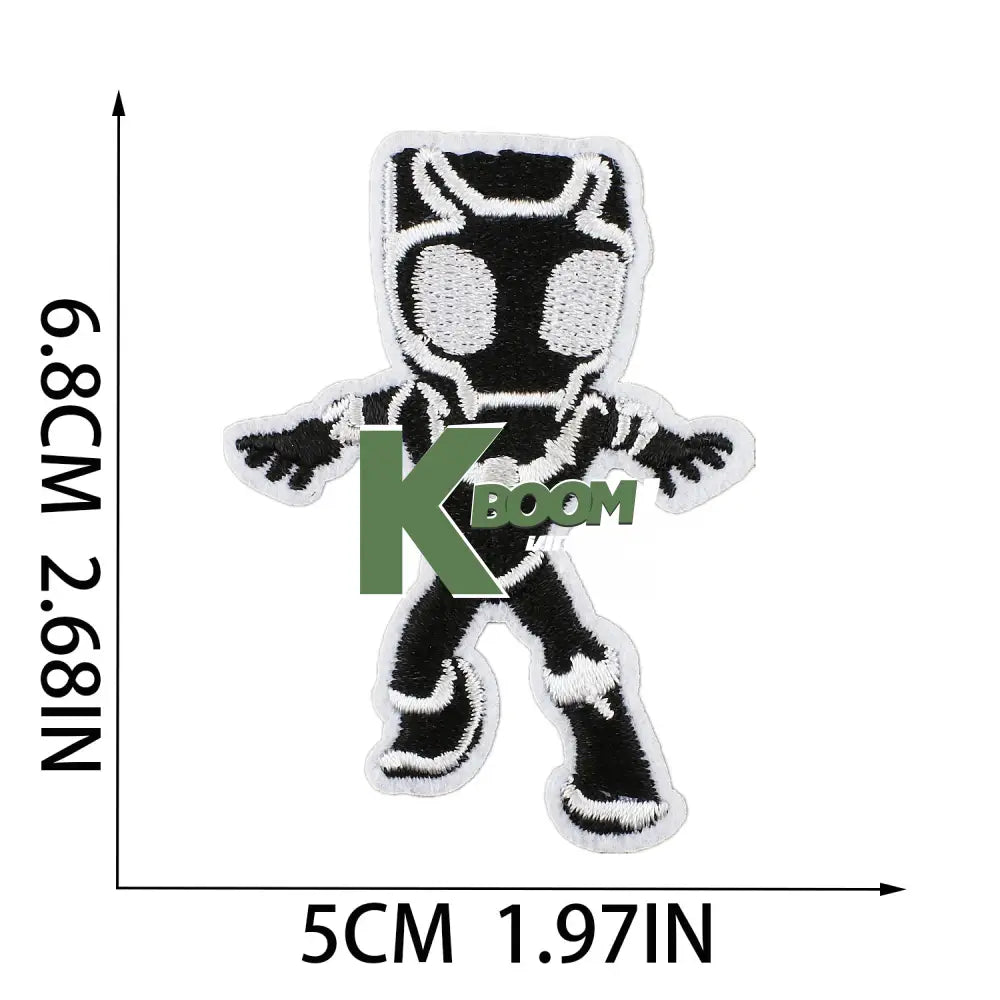 Iron-On Patches Heroes