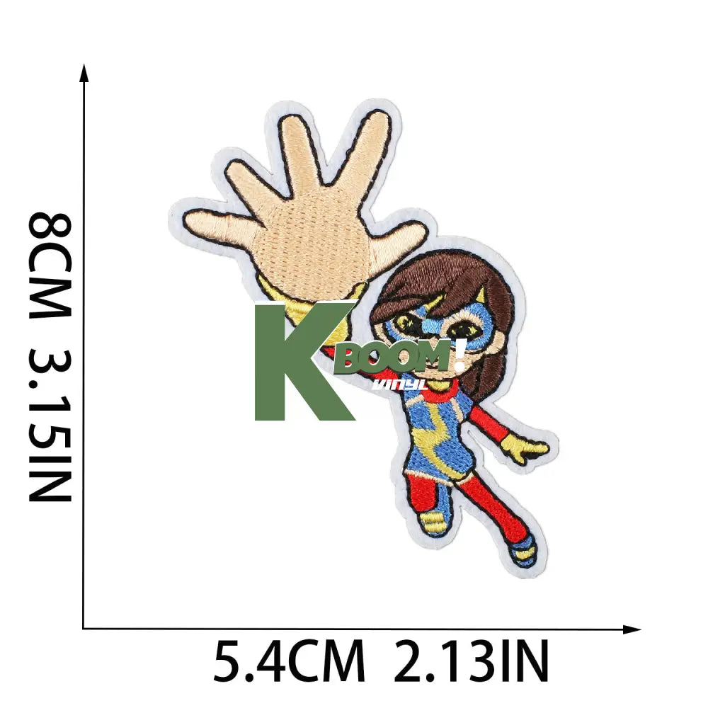 Iron-On Patches Heroes