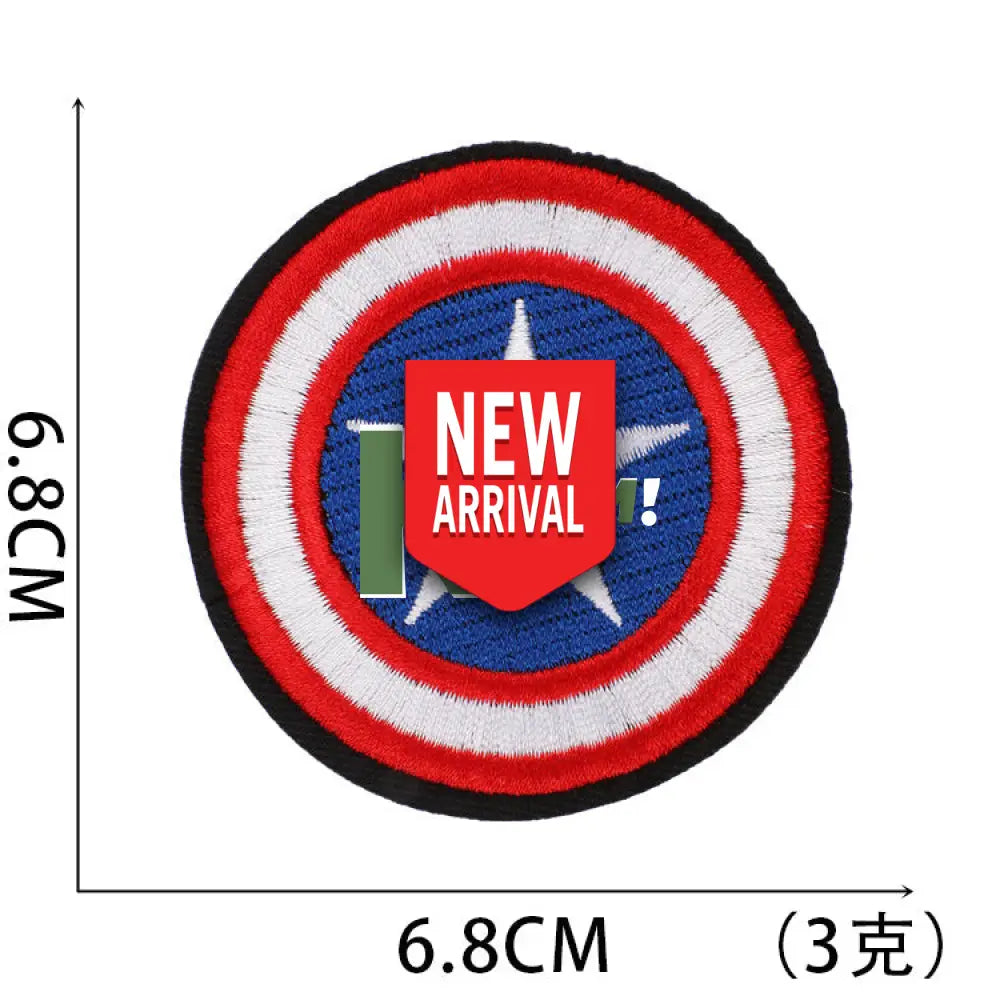 Iron-On Patches Heroes