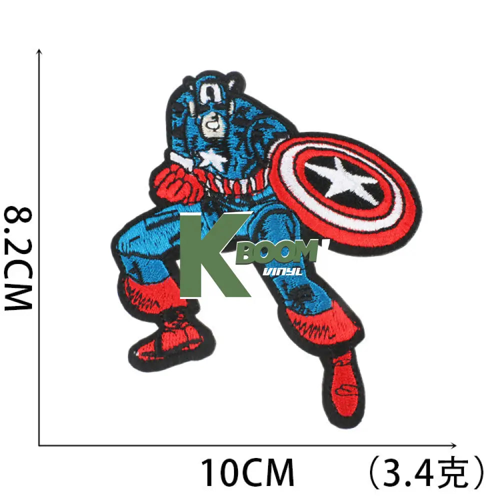 Iron-On Patches Heroes