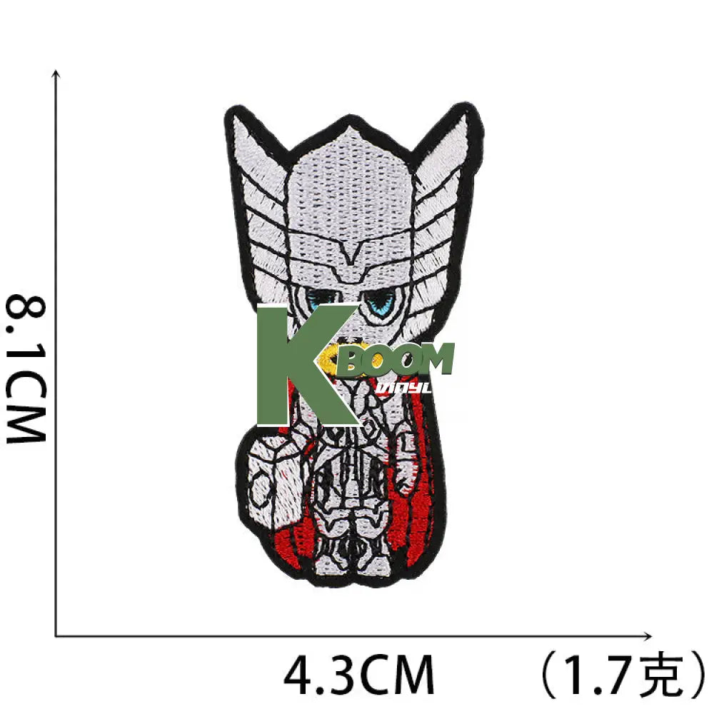 Iron-On Patches Heroes