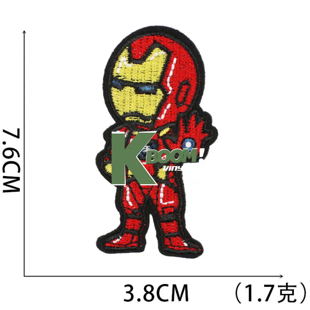Iron-On Patches Heroes