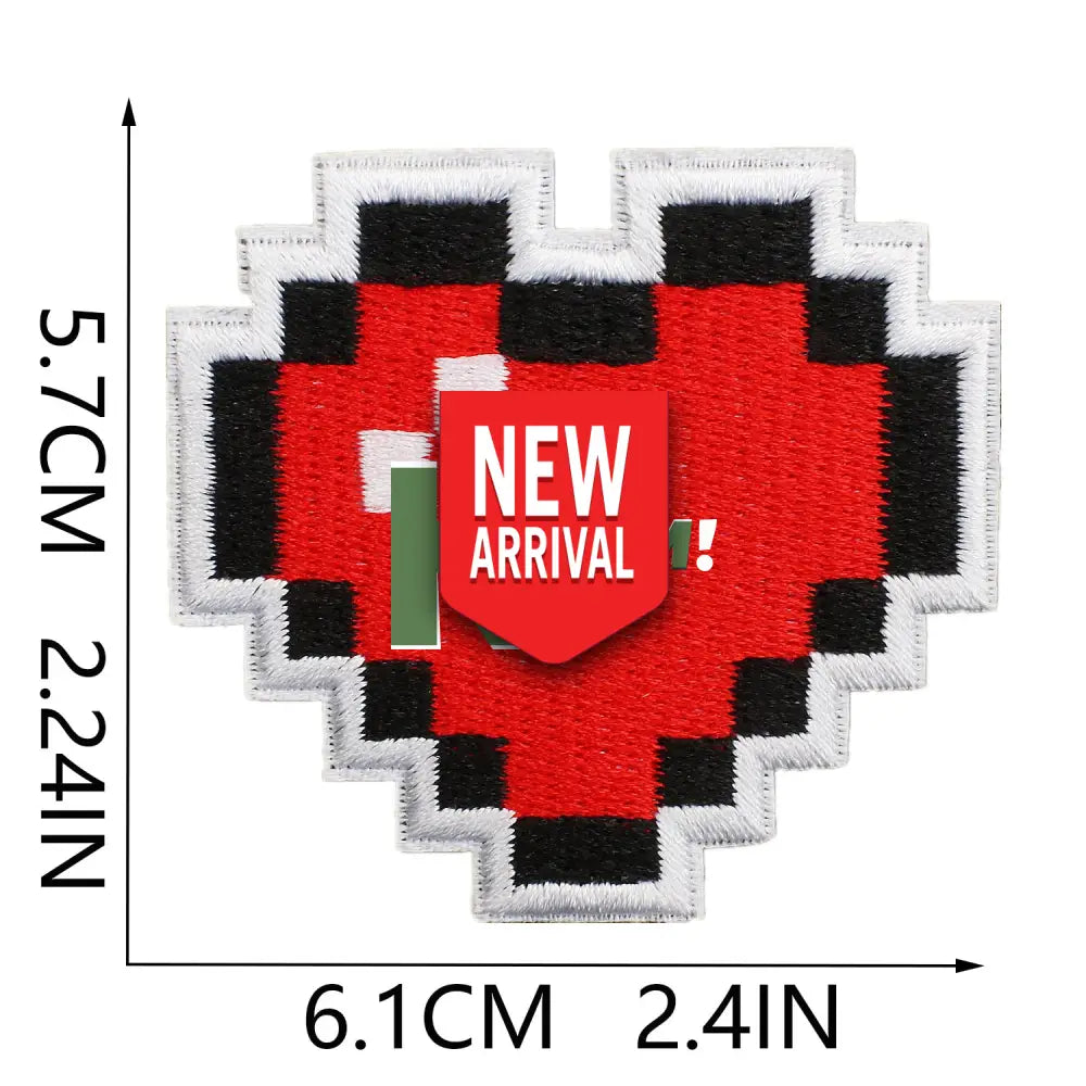 Iron-On Patches Minecraft